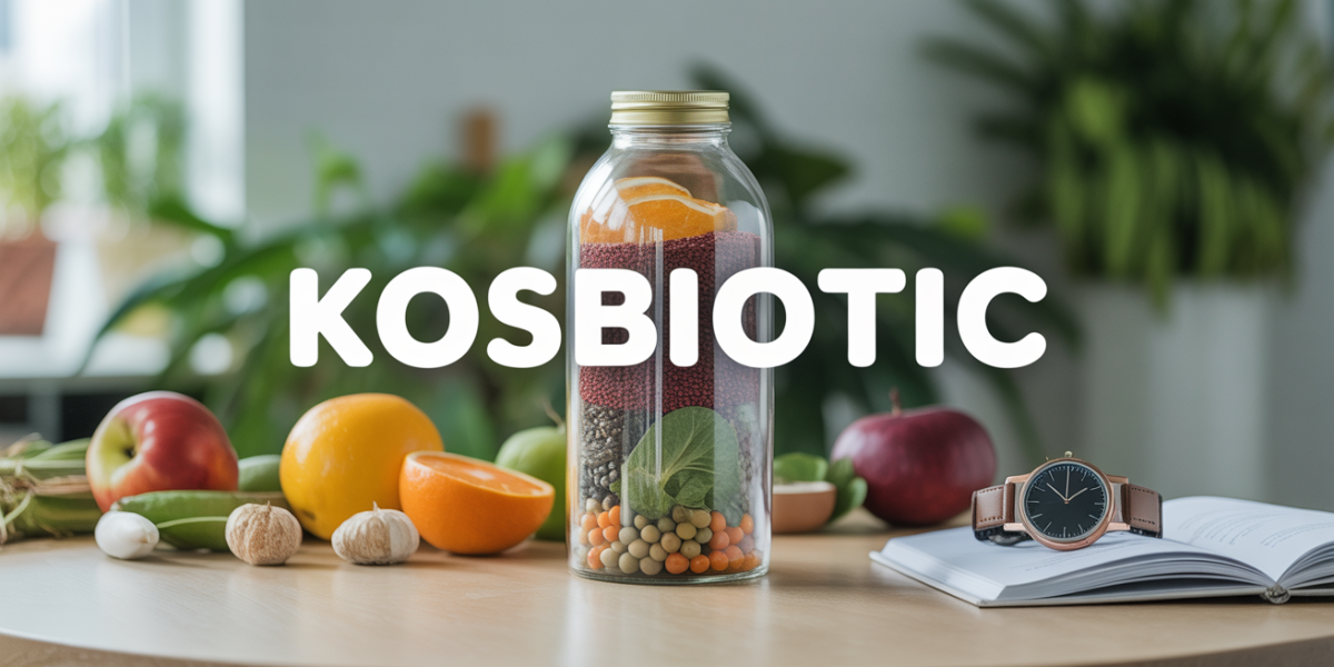 Kosbiotic flacon complement alimentation bien etre digestif