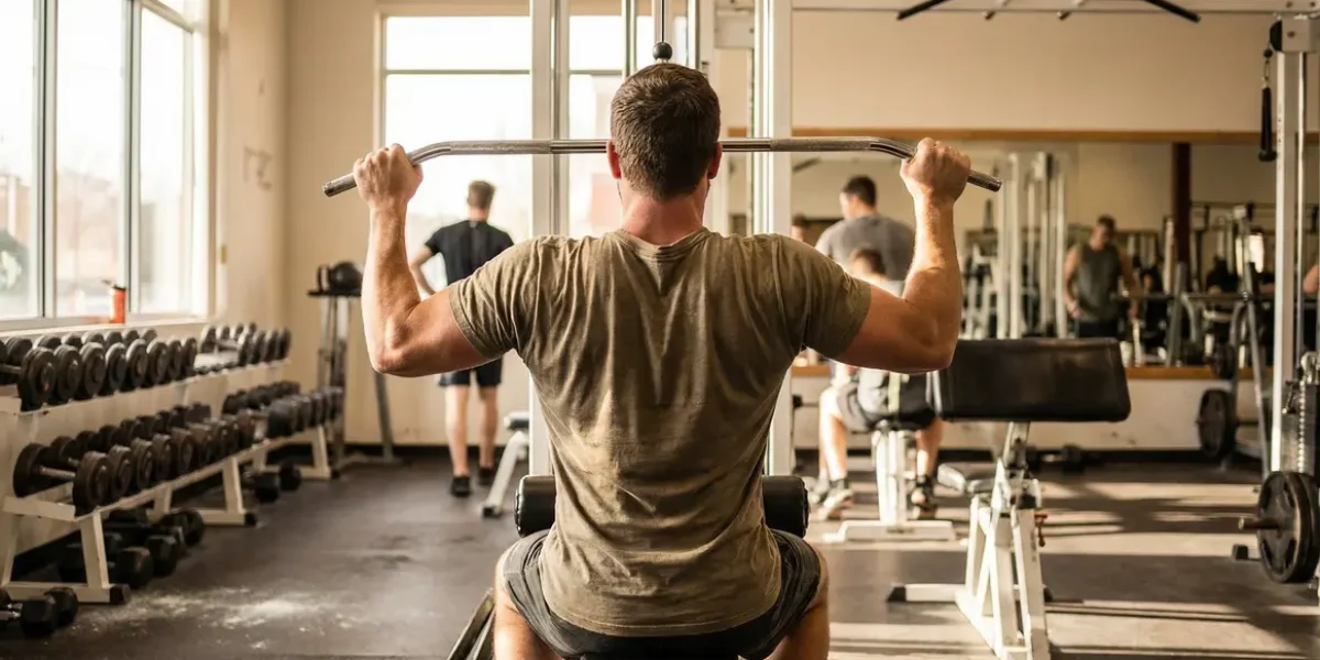 musculation grand dorsal sportif dos salle