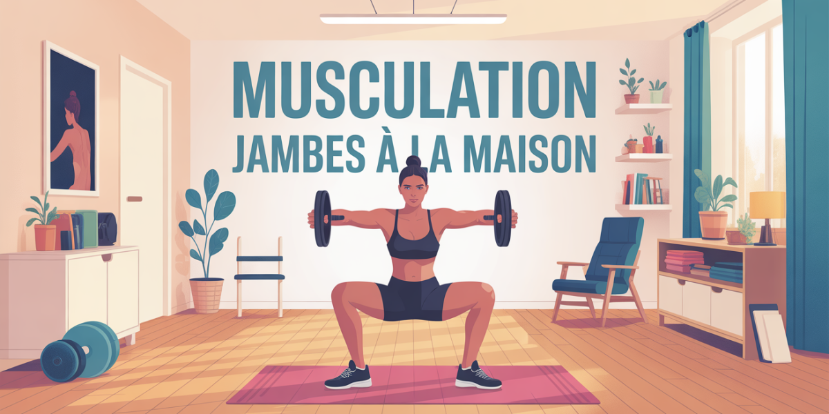 exercice squat musculation jambes maison