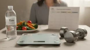 balance et planning perdre 5 kg en 7 jours