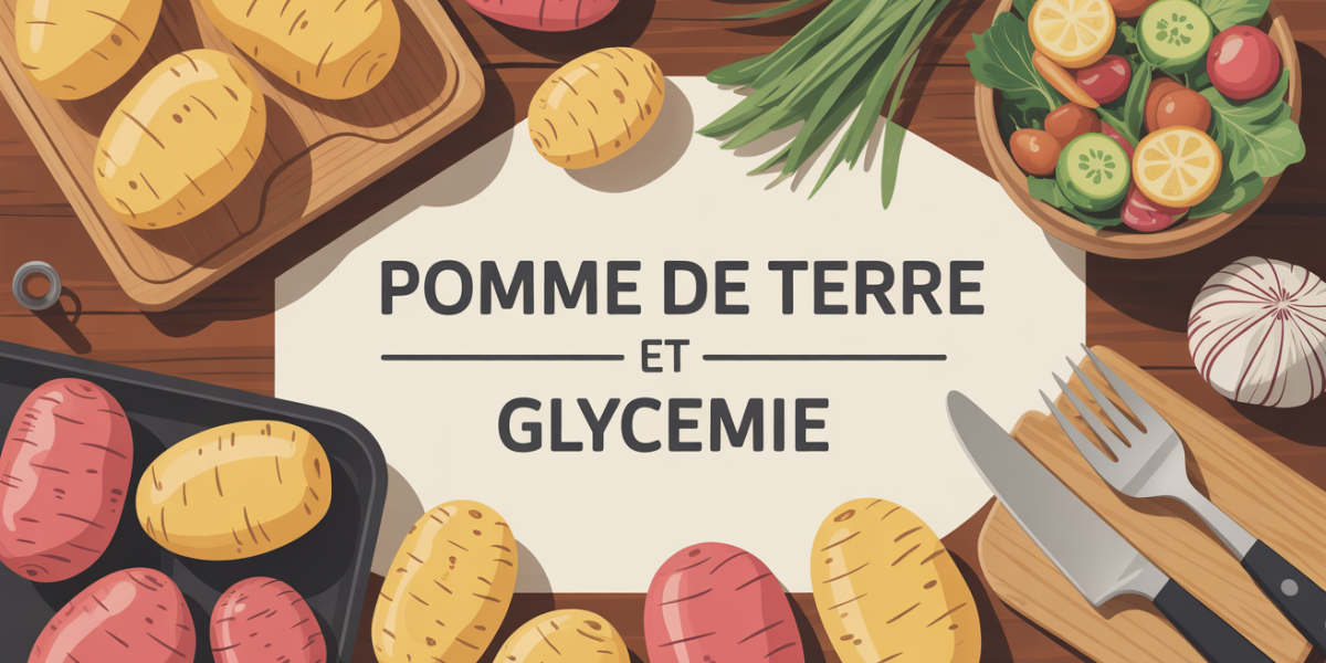 pomme de terre glycemie sur table ambiance conviviale