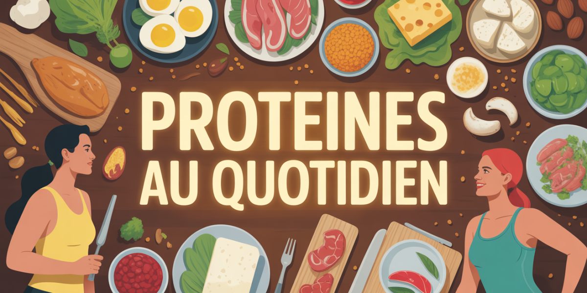 Table aliments protéines quotidiens adultes sportifs