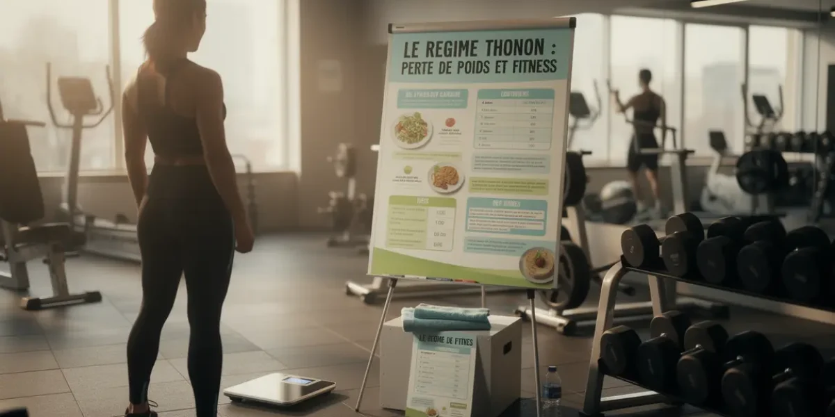 Silhouette salle de sport regime Thonon perte de poids