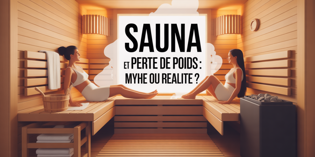 Illustration cabine sauna perte de poids mythe realite