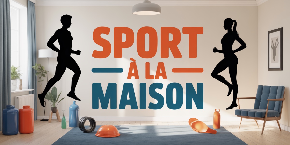 sport a la maison homme femme equipement simple salon lumineux