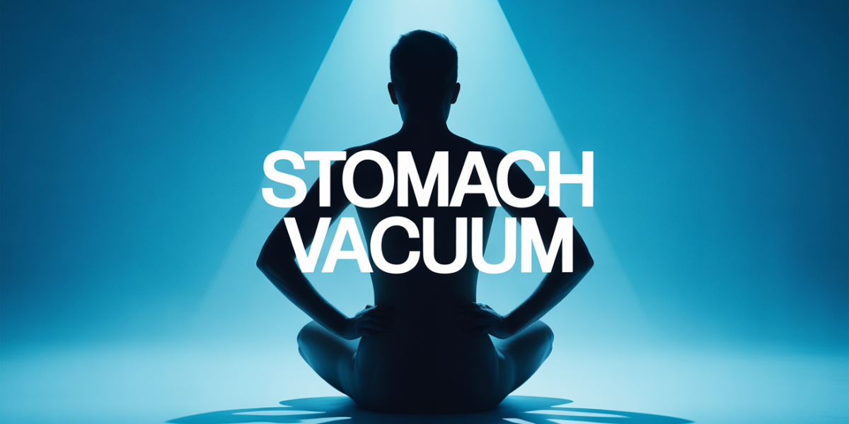 Silhouette stomach vacuum posture bien-etre