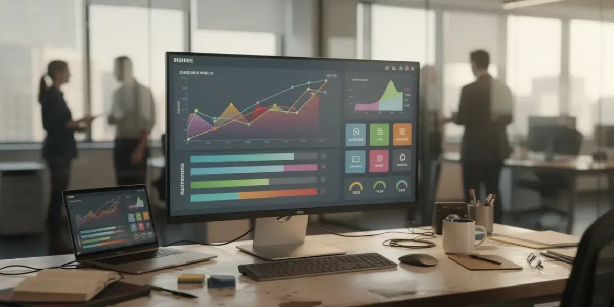 Vue du tableau de bord Artimium 360 PME