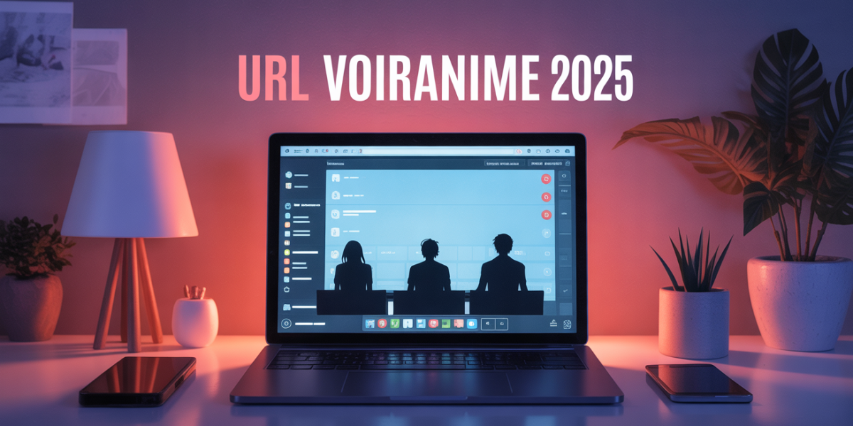 Ordinateur streaming anime URL Voiranime 2025