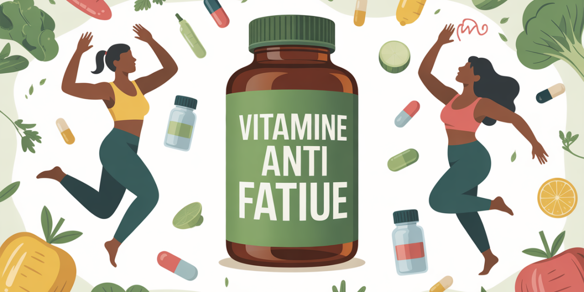 visuel silhouettes énergie vitamines anti fatigue